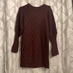Listicle sweater dress NWT